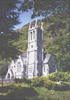 Kylemore Gothic Church. A miniture Norwich Cathedral